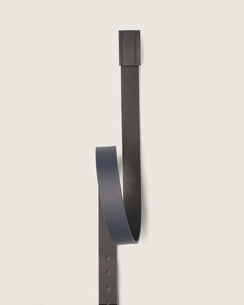 Cinturón Negro Con Hebilla