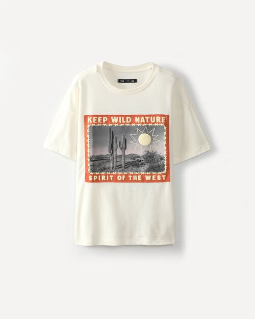 Playera Gr&aacute;fico Cactus