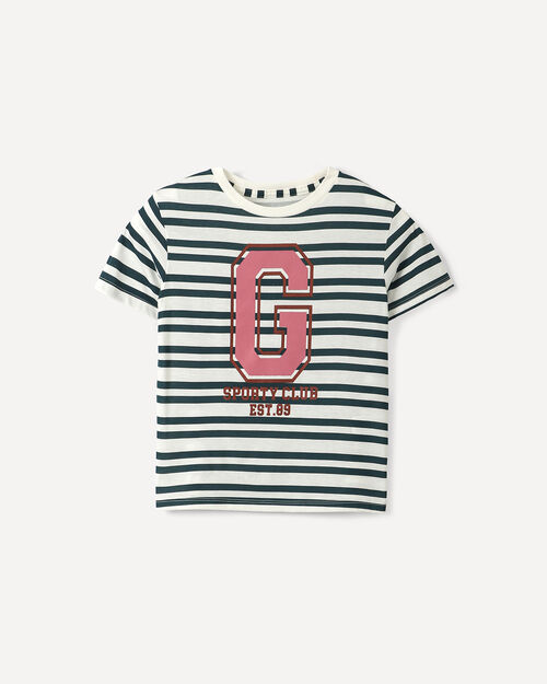 Playera Oversize Rayas