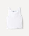 Tank Top B&aacute;sico,BLANCO