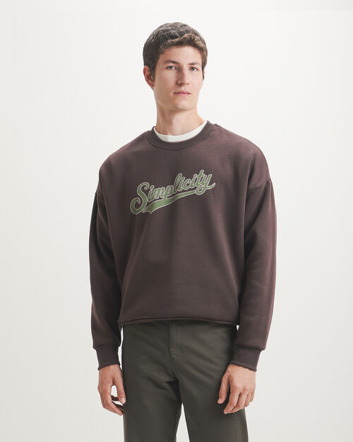 Sudadera Cerrada Caf&eacute;