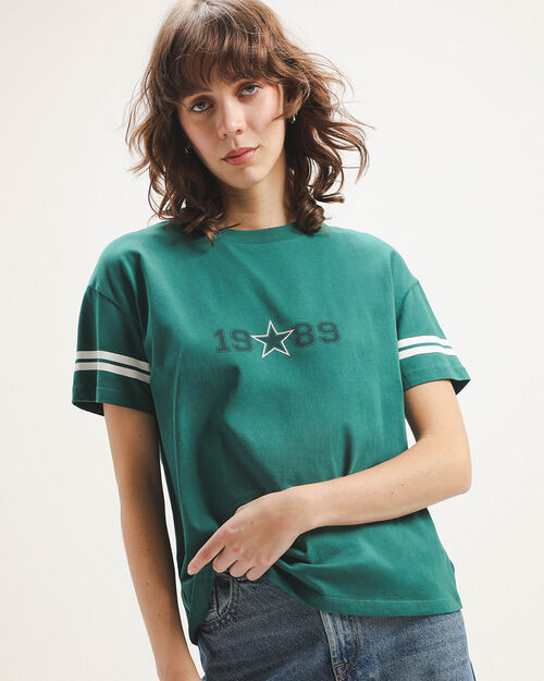 Playera Boxy Verde