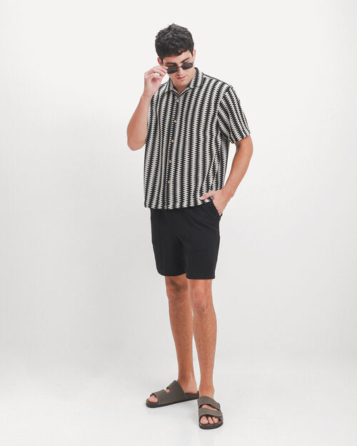Short Textura Jaretas