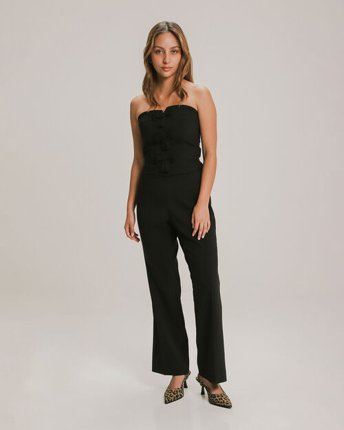 Jumpsuit Strapless Moños