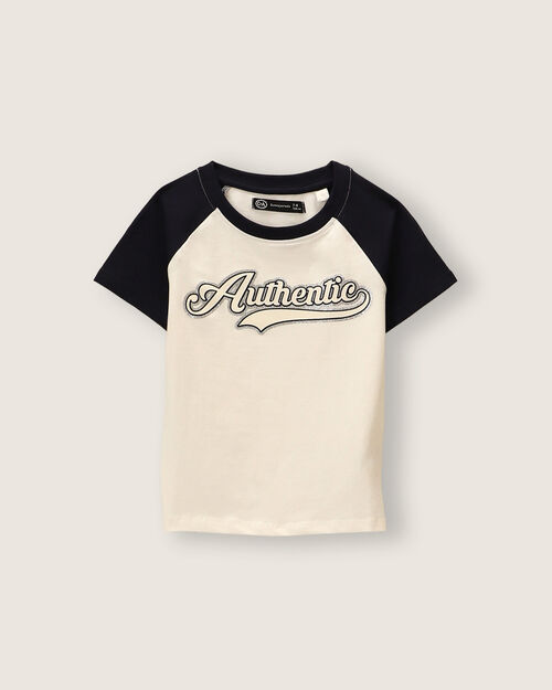 Playera Manga Corta Estampada