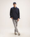 Pantalón Beige Fit Slim,GRIS