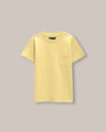 Playera Manga Corta Bolsillo,AMARILLO