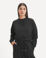 Sudadera Cerrada Beige,NEGRO