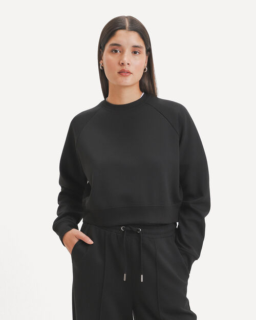 Sudadera Negra Relaxed