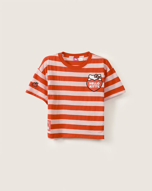 Playera Cropped Hello Kitty