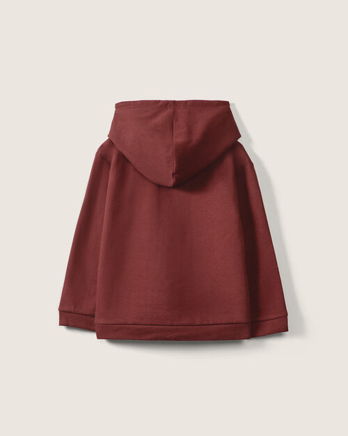 Sudadera Sólida Roja