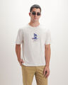 Playera Blanca Regular,BLANCO HUESO