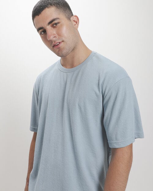 Playera Azul Textura