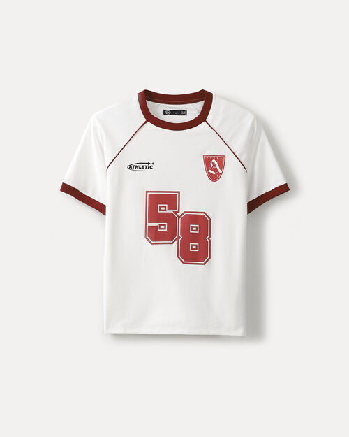 Playera Deportiva Con Textura