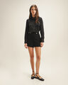 Short Negro Botones,NEGRO