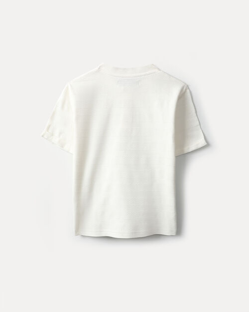 Playera Manga Corta Textura
