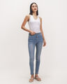 Jeans Fit Skinny Azul,AZUL CIELO