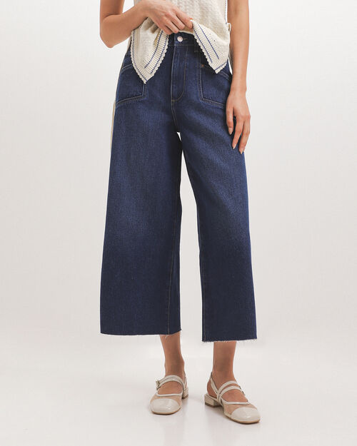Jeans Fit Culotte