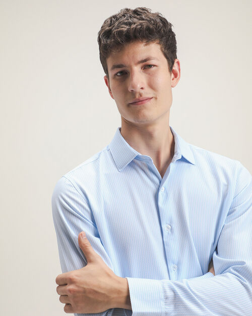 Camisa Azul Fit Slim