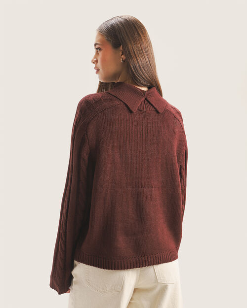 Suéter Cuello Alto