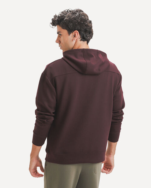 Sudadera Caf&eacute; Cerrada