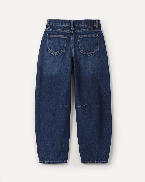 Barrel Jeans Marino