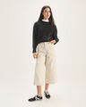 Jeans Fit Culotte,CRUDO