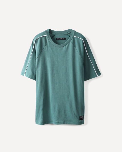 Playera Verde Manga Corta