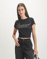 Playera Beige Texto,NEGRO