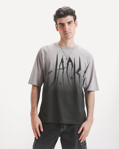 Playera Gris Dise&ntilde;o Jack