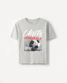 Playera Gr&aacute;fico Tenis,GRIS CLARO
