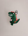 Llavero Dinosaurio Verde,AMARILLO CLARO