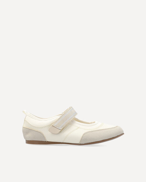 Balerina Plana Blanca