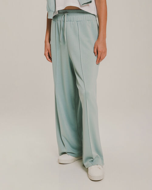 Pantalón Wide Leg Verde