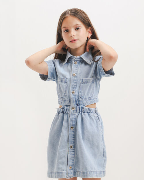 Vestido Corto Aberturas