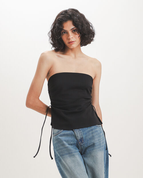 Top Negro Strapless
