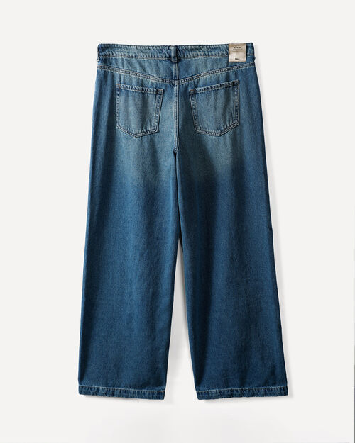 Jeans Wide Leg Estrellas