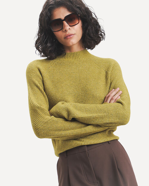 Su&eacute;ter Cerrado Verde