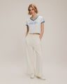 Pantalón Azul Deportivo,BEIGE