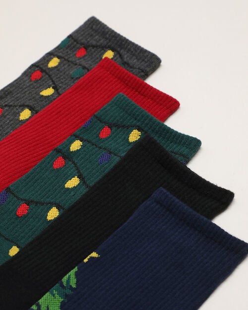 Pack 5 Calcetines Navideños