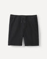 Short Negro Cintura El&aacute;stica,NEGRO