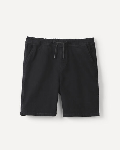 Short Negro Cintura El&aacute;stica