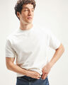 Playera Fit Relaxed Amarillo,BLANCO