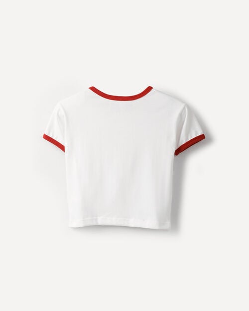 Playera Blanca Texto