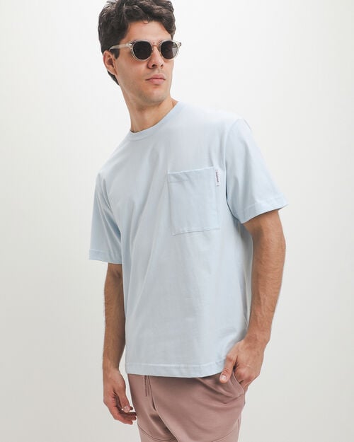 Playera Pocket Azul