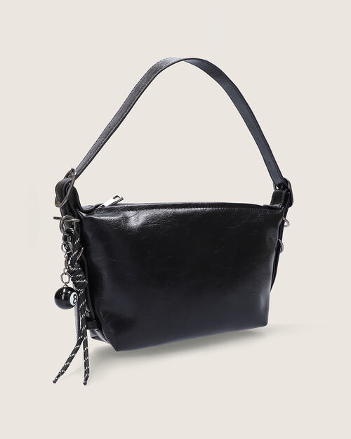 Bolso Baguette Efecto Piel