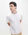 Playera Beige Textura,CRUDO