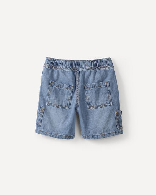 Short Pull On Mezclilla