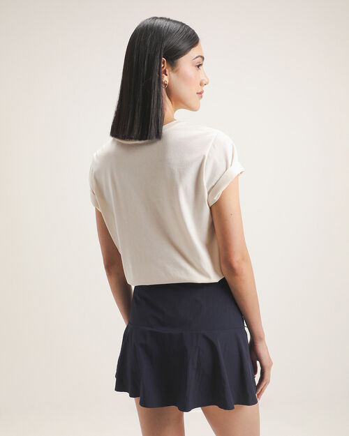Playera Beige B&aacute;sica