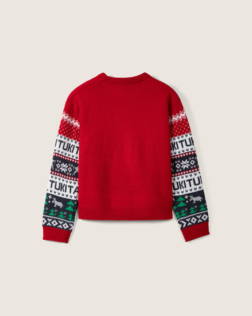 Suéter Navideño De Punto